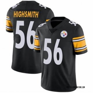 Men's Pittsburgh Steelers #56 Alex Highsmith Black Vapor Untouchable Limited Football Stitched Jersey