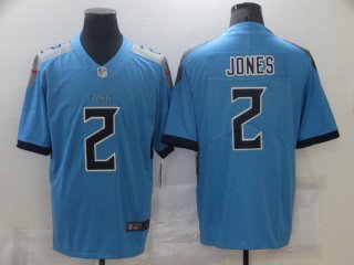 Men Tennessee Titans Julio Jones #2 Light Blue Vapor Untouchable Limited Jersey