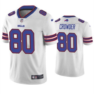 Men's Buffalo Bills #80 Jamison Crowder White Vapor Untouchable Limited Stitched Jersey