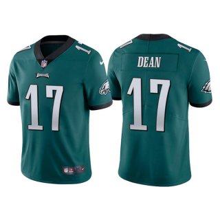 Men's Philadelphia Eagles #17 Nakobe Dean Green Vapor Untouchable Limited Stitched Jersey