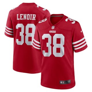 Men's San Francisco 49ers #38 Deommodore Lenoir 2022 Red Vapor Untouchable Stitched Football Jersey