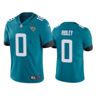 Men's Jacksonville Jaguars #0 Calvin Ridley Teal Vapor Untouchable Limited Stitched Jersey