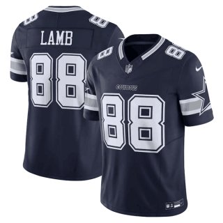 Men's Dallas Cowboys #88 CeeDee Lamb Navy 2023 F.U.S.E. Limited Stitched Football Jersey