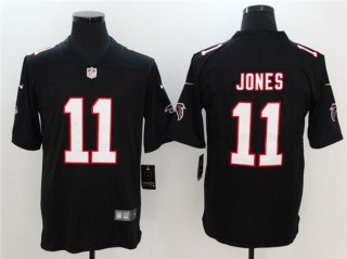 Men's Atlanta Falcons #11 Julio Jones Red 2020 Team Big Logo Limited Stitched Jersey