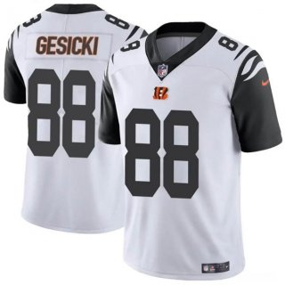 Men's Cincinnati Bengals #88 Mike Gesicki White Vapor Untouchable Limited Stitched Jerseys