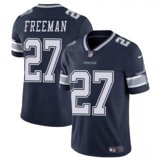 Men's Dallas Cowboys #27 Royce Freeman Navy Vapor Untouchable Limited Football Stitched Jersey