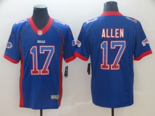 Nike Buffalo Bills 17 Josh Allen Royal Drift Fashion Limited Jersey