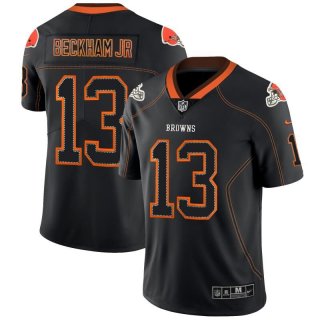 Nike Cleveland Browns 13 Odell Beckham Jr Black Shadow Legend Limited Jersey