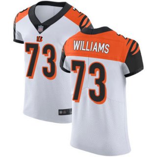 Bengals #73 Jonah Williams White Men's Stitched Football Vapor Untouchable Elite Jersey