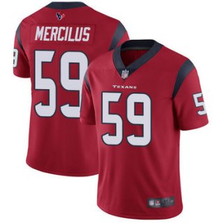 Texans #59 Whitney Mercilus Red Alternate Men's Stitched Football Vapor Untouchable Limited Jersey