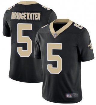 Nike Saints 5 Teddy Bridgewater Black Vapor Untouchable Limited Jesey