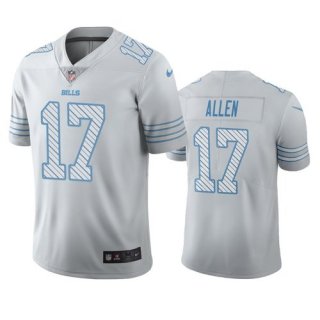 Buffalo Bills #17 Josh Allen White Vapor Limited City Edition NFL Jersey