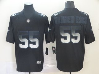 Nike Cowboys 55 Leighton Vander Esch Black Arch Smoke Vapor Untouchable Limited Jersey