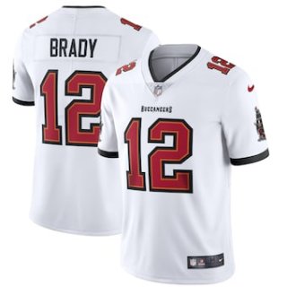 Men's Tampa Bay Buccaneers #12 Tom Brady White 2020 NEW Vapor Untouchable Stitched NFL Nike Limited Jersey