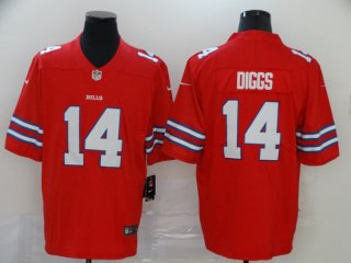 Men's Buffalo Bills #14 Stefon Diggs Red 2020 Vapor Untouchable Stitched NFL Nike Limited Jersey