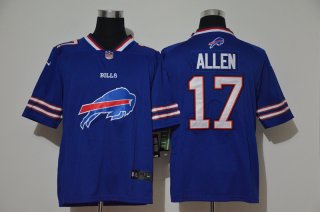 Men's Buffalo Bills #17 Josh Allen Royal Blue 2020 Big Logo Vapor Untouchable Stitched NFL Nike Fashion Limited Jersey