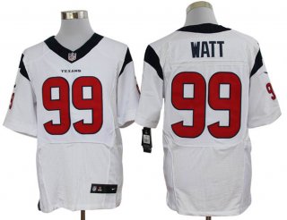 Size 60 4XL-J.J. Watt Houston Texans #99 White Stitched Nike Elite NFL Jerseys