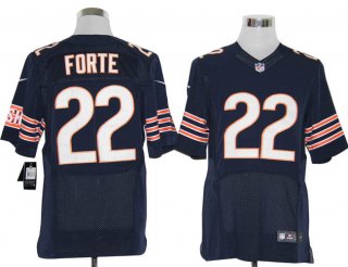 Size 60 4XL-Matt Forte Chicago Bears #22 Blue Stitched Nike Elite NFL Jerseys