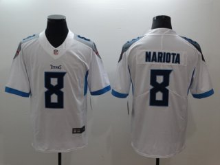 Nike Tennessee Titans #8 Marcus Mariota White Vapor Untouchable Limited Jersey