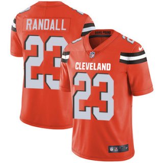 Nike Cleveland Browns #23 Damarious Randall Orange Alternate Men's Stitched NFL Vapor Untouchable Limited Jersey