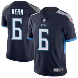 Nike Tennessee Titans #6 Brett Kern Navy Blue Alternate Men's Stitched NFL Vapor Untouchable Limited Jersey