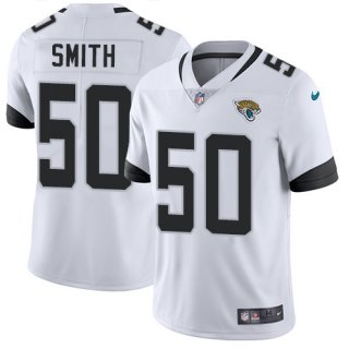 Nike Jacksonville Jaguars #50 Telvin Smith White Men's Stitched NFL Vapor Untouchable Limited Jersey