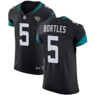 Nike Jacksonville Jaguars #5 Blake Bortles Black Alternate Men's Stitched NFL Vapor Untouchable Elite Jersey