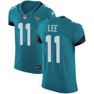 Nike Jacksonville Jaguars #11 Marqise Lee Teal Green Team Color Men's Stitched NFL Vapor Untouchable Elite Jersey