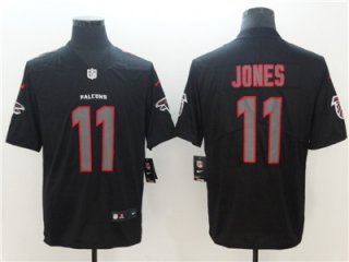 Nike Atlanta Falcons #11 Julio Jones Black Vapor Impact Limited Jersey