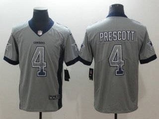 Nike Dallas Cowboys #4 Dak Prescott Drift Fashion Color Rush Limited Jersey