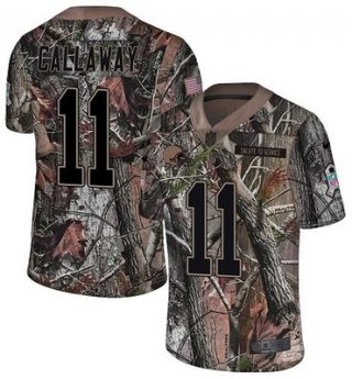 Nike Browns #11 Antonio Callaway Camo Men's Stitched NFL Limited Rush Realtree Jersey