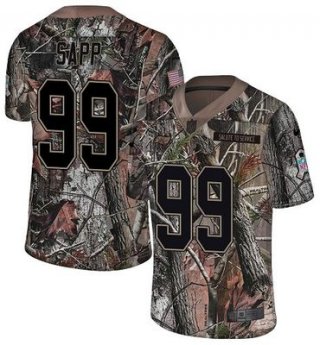 Nike Buccaneers #99 Warren Sapp Camo Men's Stitched NFL Limited Rush Realtree Jersey