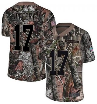 Nike Eagles #17 Alshon Jeffery Camo Men's Stitched NFL Limited Rush Realtree Jersey