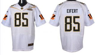 Men's Cincinnati Bengals #85 Tyler Eifert White 2016 Pro Bowl Nike Elite Jersey