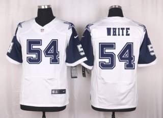 Men's Dallas Cowboys #54 Randy White Nike White Color Rush 2015 NFL Elite Jersey