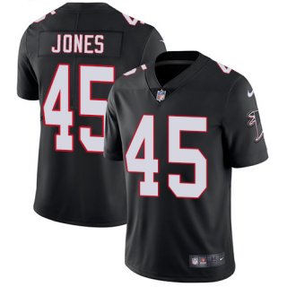 Nike Atlanta Falcons #45 Deion Jones Black Alternate Men's Stitched NFL Vapor Untouchable Limited Jersey