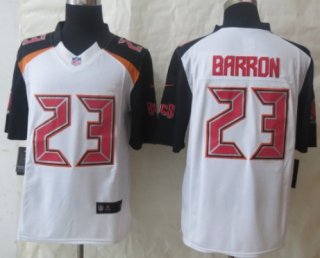 Nike Tampa Bay Buccaneers #23 Mark Barron 2014 White Limited Jersey