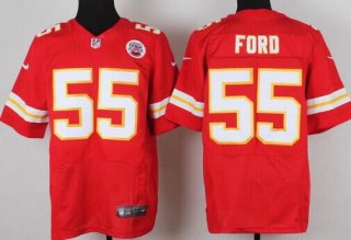 Nike Kansas City Chiefs #55 Dee Ford Red Elite Jersey