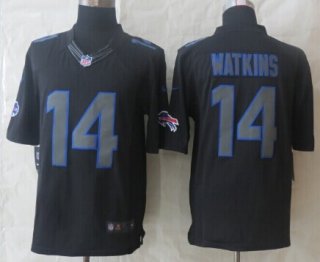 Nike Buffalo Bills #14 Sammy Watkins Black Impact Limited Jersey