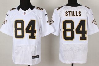 Nike New Orleans Saints #84 Kenny Stills White Elite Jersey