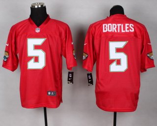 Nike Jacksonville Jaguars #5 Blake Bortles 2014 QB Red Elite Jersey