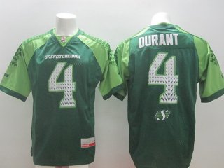 CFL Saskatchewan Roughriders #4 Darian Durant 2014 Green Jersey