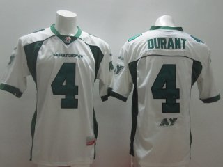 CFL Saskatchewan Roughriders #4 Darian Durant 2014 White Jersey