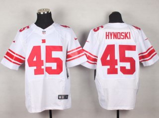 Nike New York Giants #45 Henry Hynoski White Elite Jersey