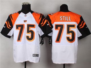 Nike Cincinnati Bengals #75 Devon Still White Elite Jersey