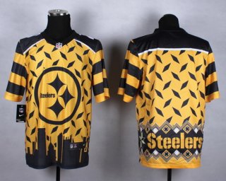 Nike Pittsburgh Steelers Blank 2015 Noble Fashion Elite Jersey