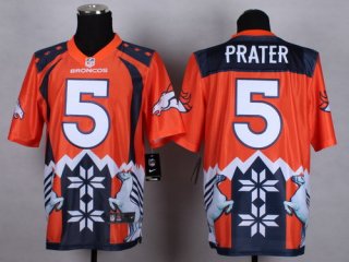 Nike Denver Broncos #5 Matt Prater 2015 Noble Fashion Elite Jersey