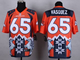 Nike Denver Broncos #65 Louis Vasquez 2015 Noble Fashion Elite Jersey