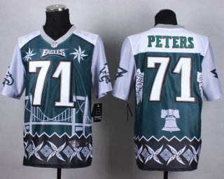 Nike Philadelphia Eagles #71 Jason Peters 2015 Noble Fashion Elite Jersey