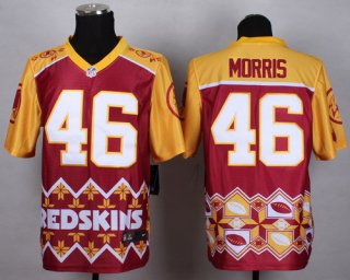 Nike Washington Redskins #46 Alfred Morris 2015 Noble Fashion Elite Jersey